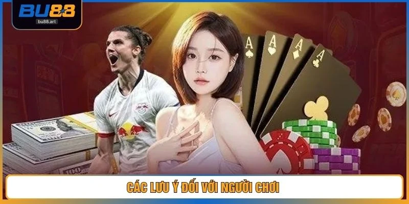 Miễn Trừ Trách Nhiệm 3 Các lưu ý đối với người chơi